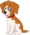 Пин содержит это изображение: Cartoon Cute Dog Wearing A Red Collar Stock Vector - Illustration of character, happiness: 115768758